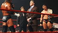 John Cena's injury resulted in Randy Orton becoming the new WWE Champion, thanks to Vince McMahon